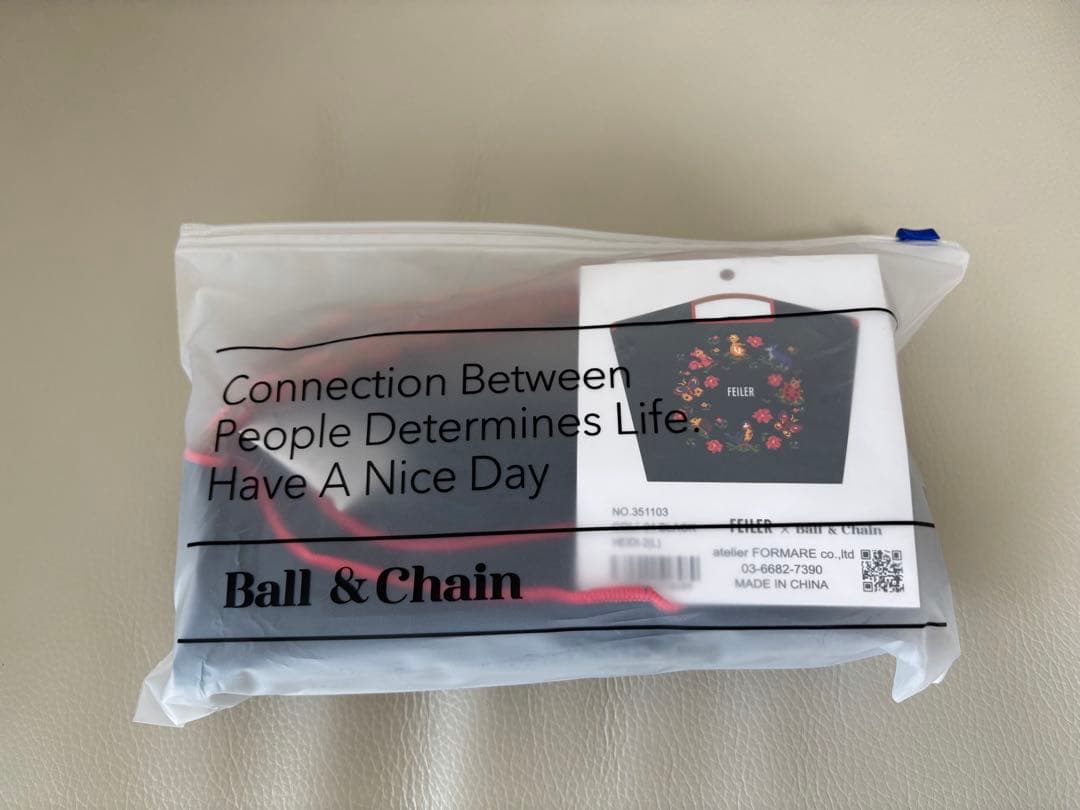 ボールアンドチェーン×フェイラー　L（ブラック）