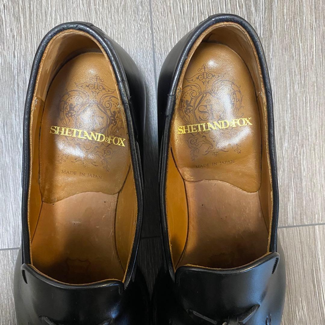 ShetlandFox Preston タッセル ローファー オールソール済み