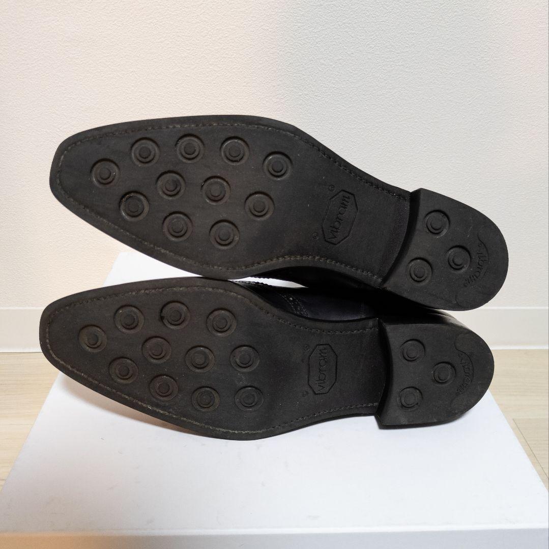 Perfetto BRITANNIA ウィングチップサイドゴアブーツ サイズ7