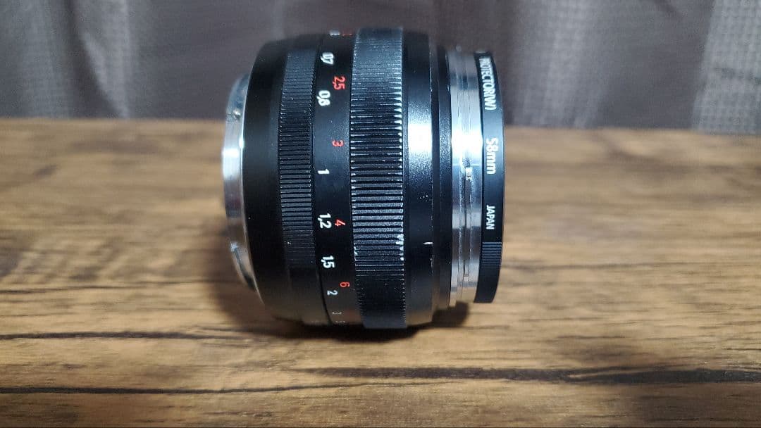 Planar 1.4/50 ZE レンズ キズあり品