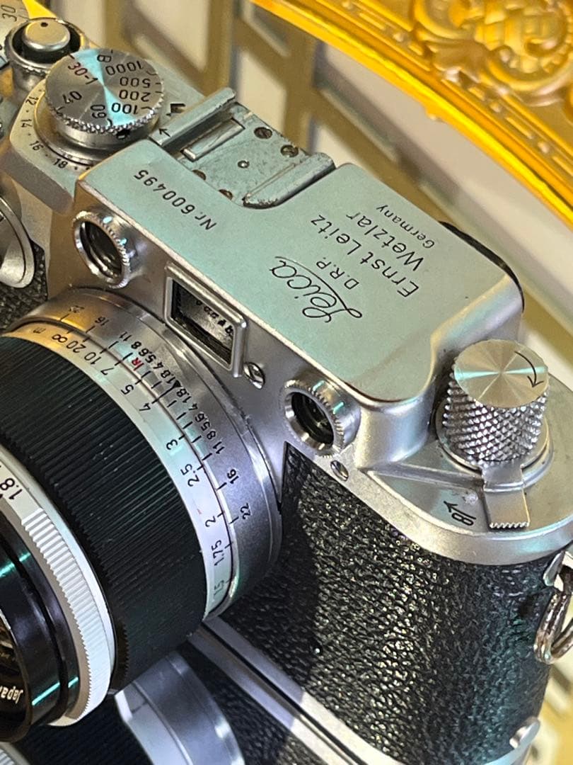 Leica IIIf バルナックライカ ＋Canon 50mm f1.8 美品