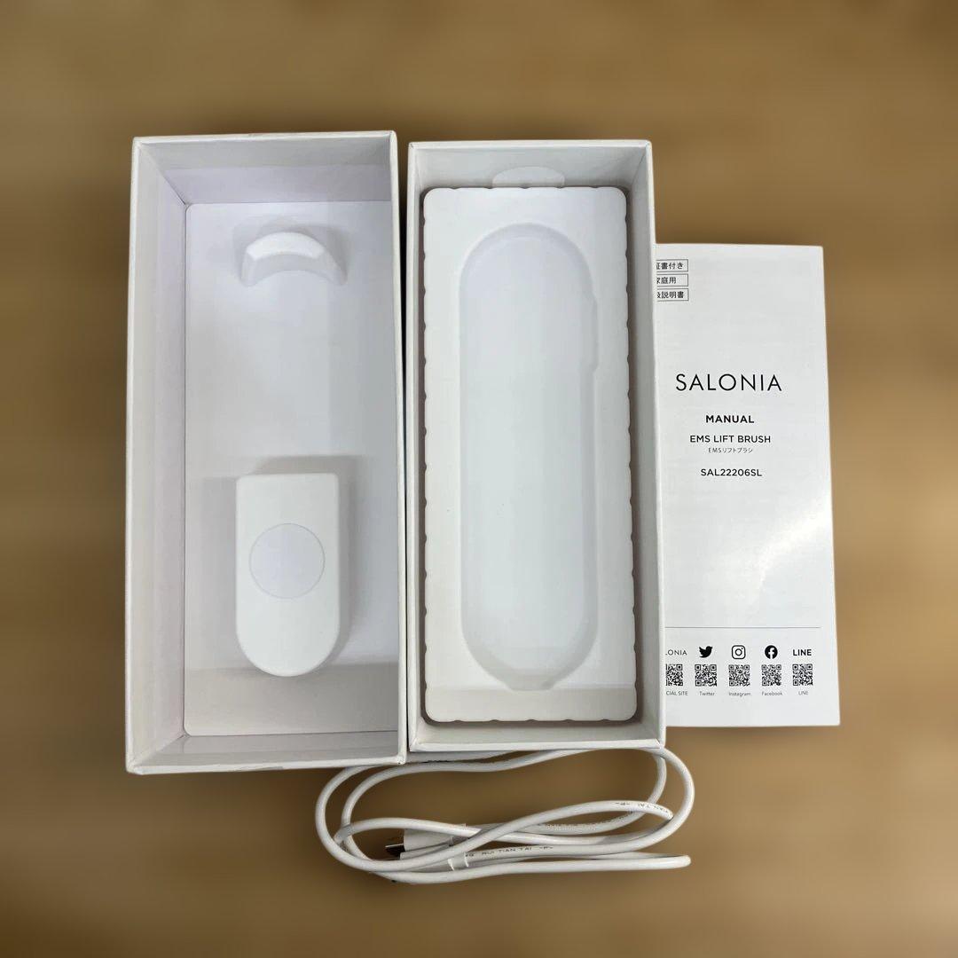 SALONIA EMS LIFT BRUSH 美顔器 リフトブラシ