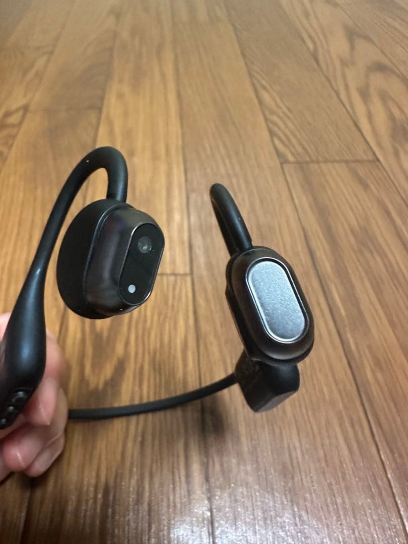 VibeLens MusicCam骨伝導イヤホン／2Kカメラ付き