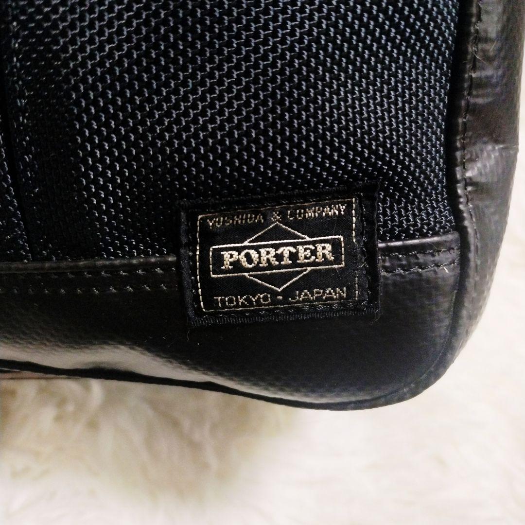 PORTER HEAT ヒート ショルダーバッグ ブラック ポシェット