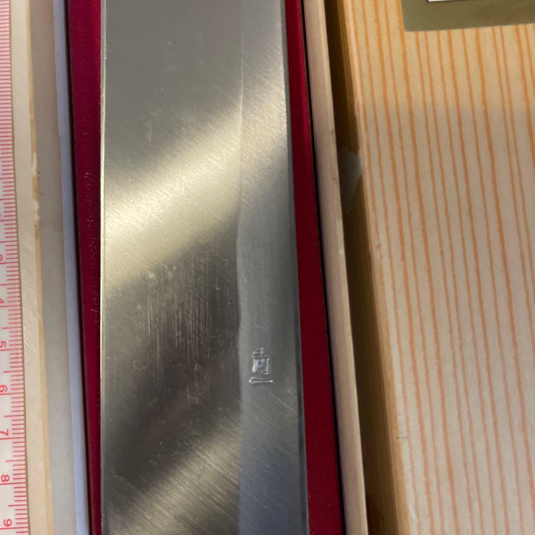 柳刃包丁 刺身包丁　360mm 安来鋼　青紙１号　一尺2寸 最後の１本