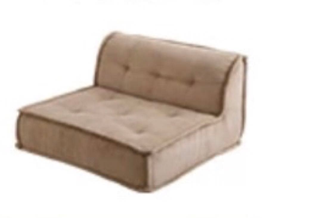 【新品】アイボリーコーナーソファ 152cm（2点セット　コーナーは別で出品）