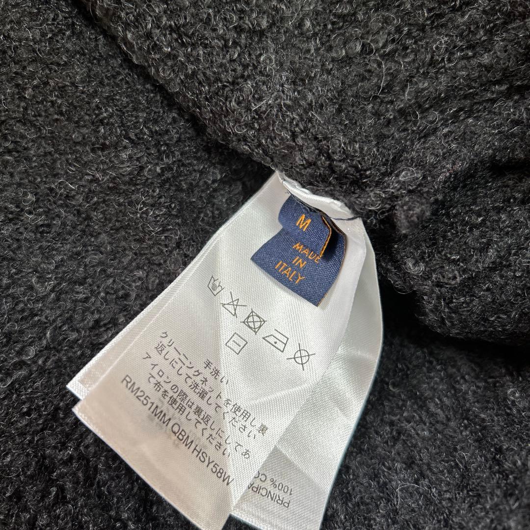 LOUIS VUITTON ルイヴィトン LV インターシャ クルーネック M