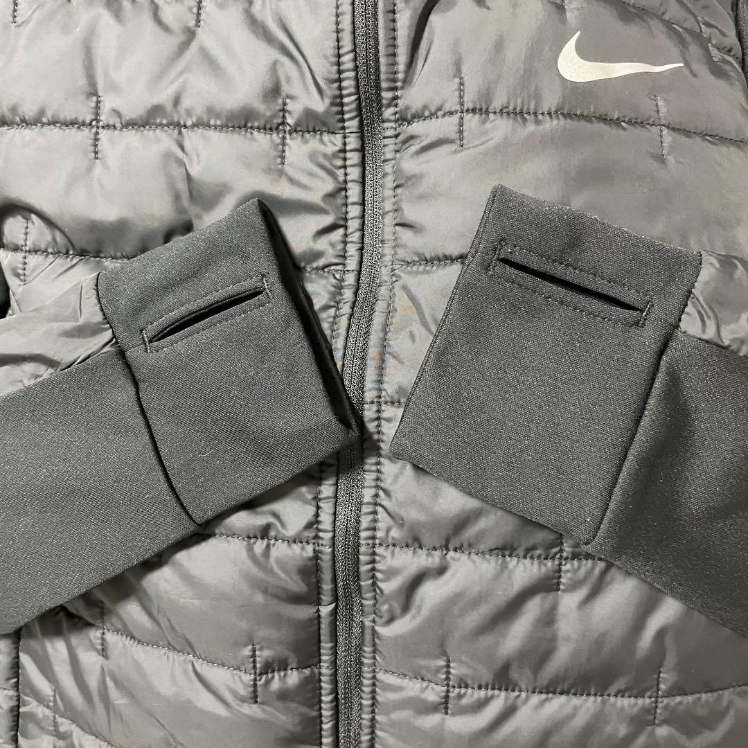 ナイキ シンセティックフィルジャケット ランニングウェア 中綿アウター XL 黒