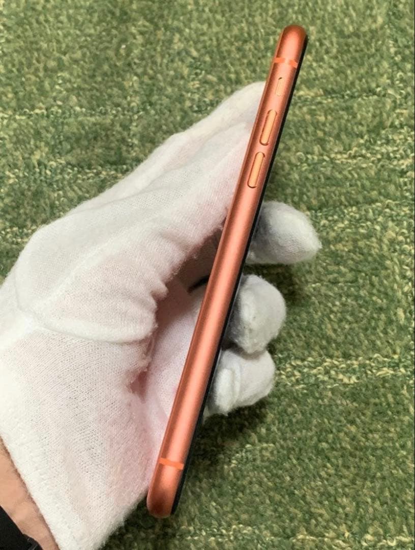 【ほぼ新品同様★電池新品】iPhone XR 256GB コーラル SIMフリー