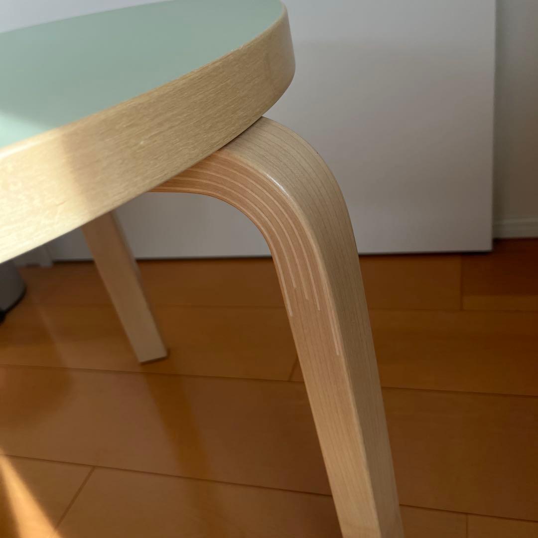 scope別注　artek 90D スツール　サイドテーブル　ピスタチオ