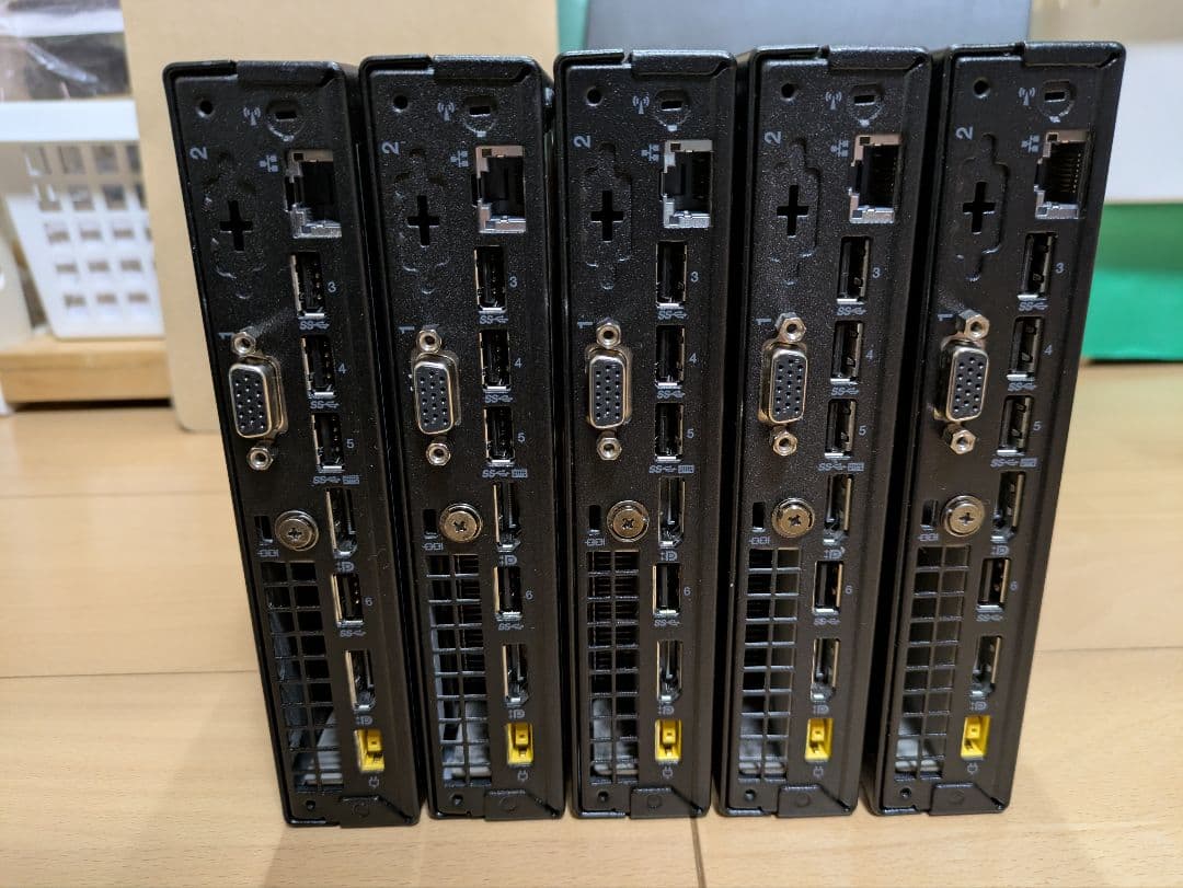 LenovoThinkCentre M710q i3-7100T 8GB 5台