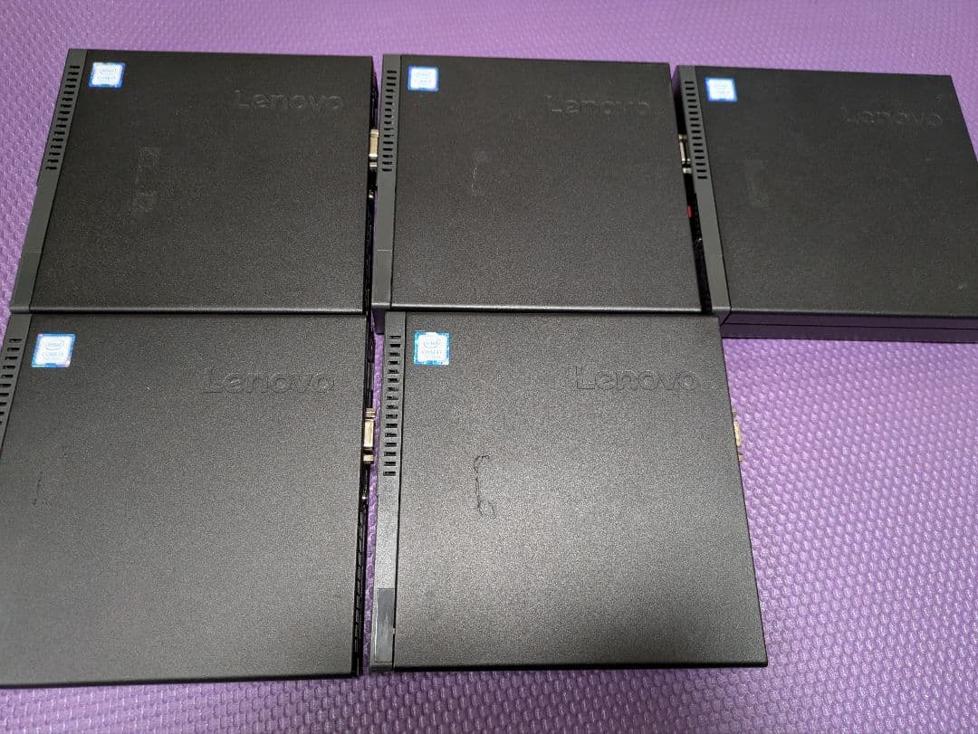 LenovoThinkCentre M710q i3-7100T 8GB 5台