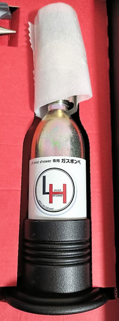 【未使用】炭酸ミスト シャワー 美顔器 炭酸ガス ボンベ 13本セット