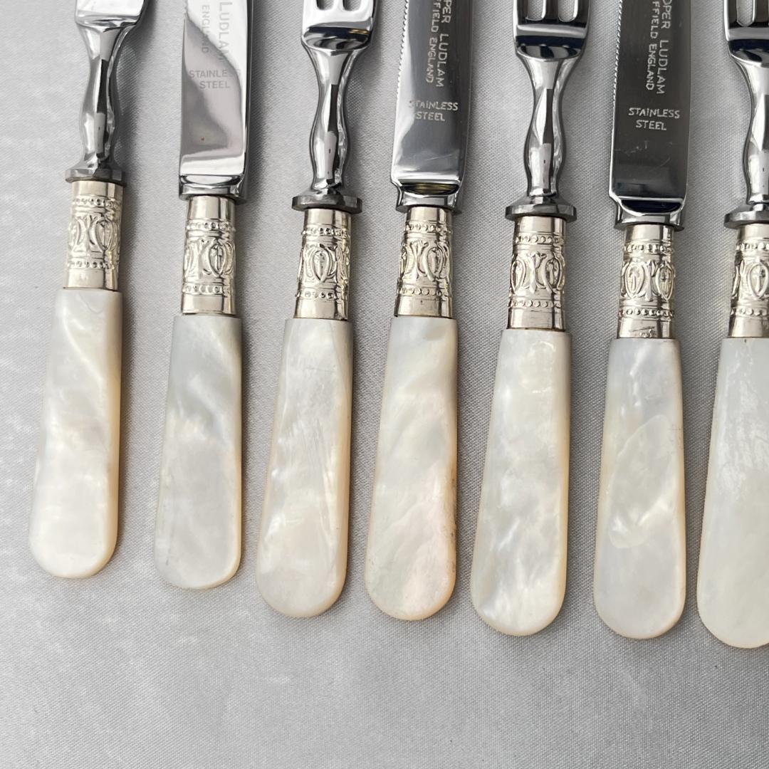 【Cooper Ludlam】【白蝶貝 】フルーツ / デザートセット 12本