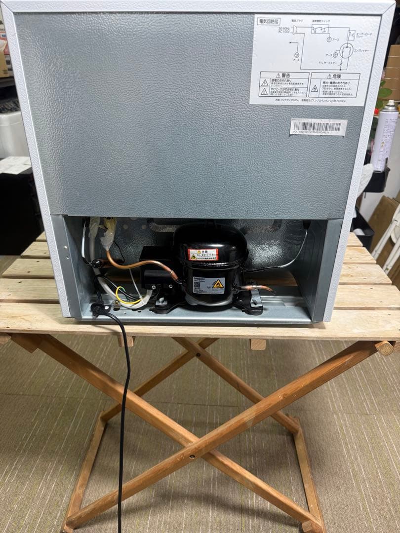 【洗浄消毒作業済】アイリスオーヤマ　46L 冷蔵庫　PRC-B051D-W