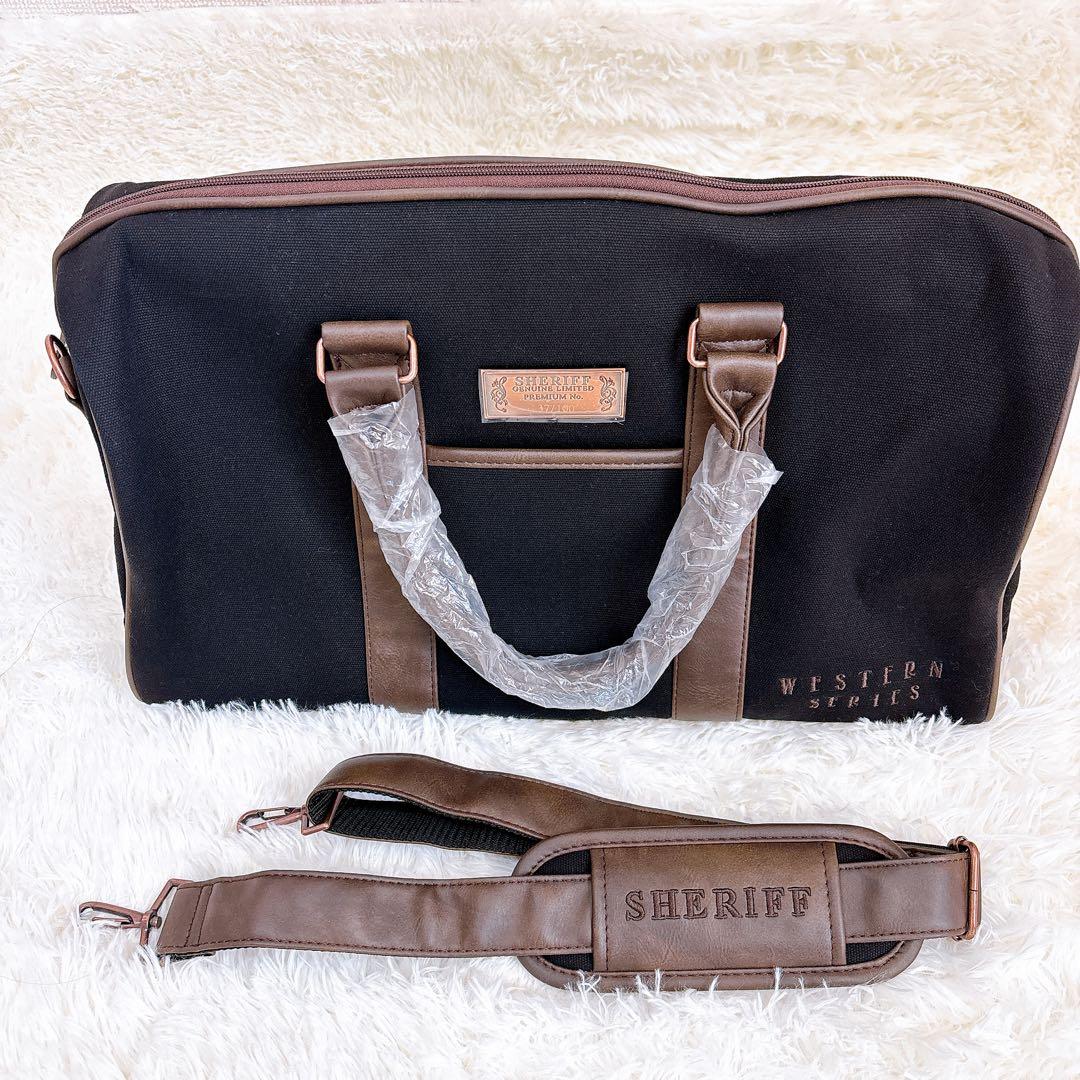 【未使用品】SHERRIF ゴルフバッグ キャンバス 100個限定 シリアルNo