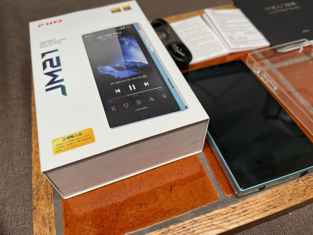 フィーオ FiiO JM21 デジタルオーディオプレイヤー Blue