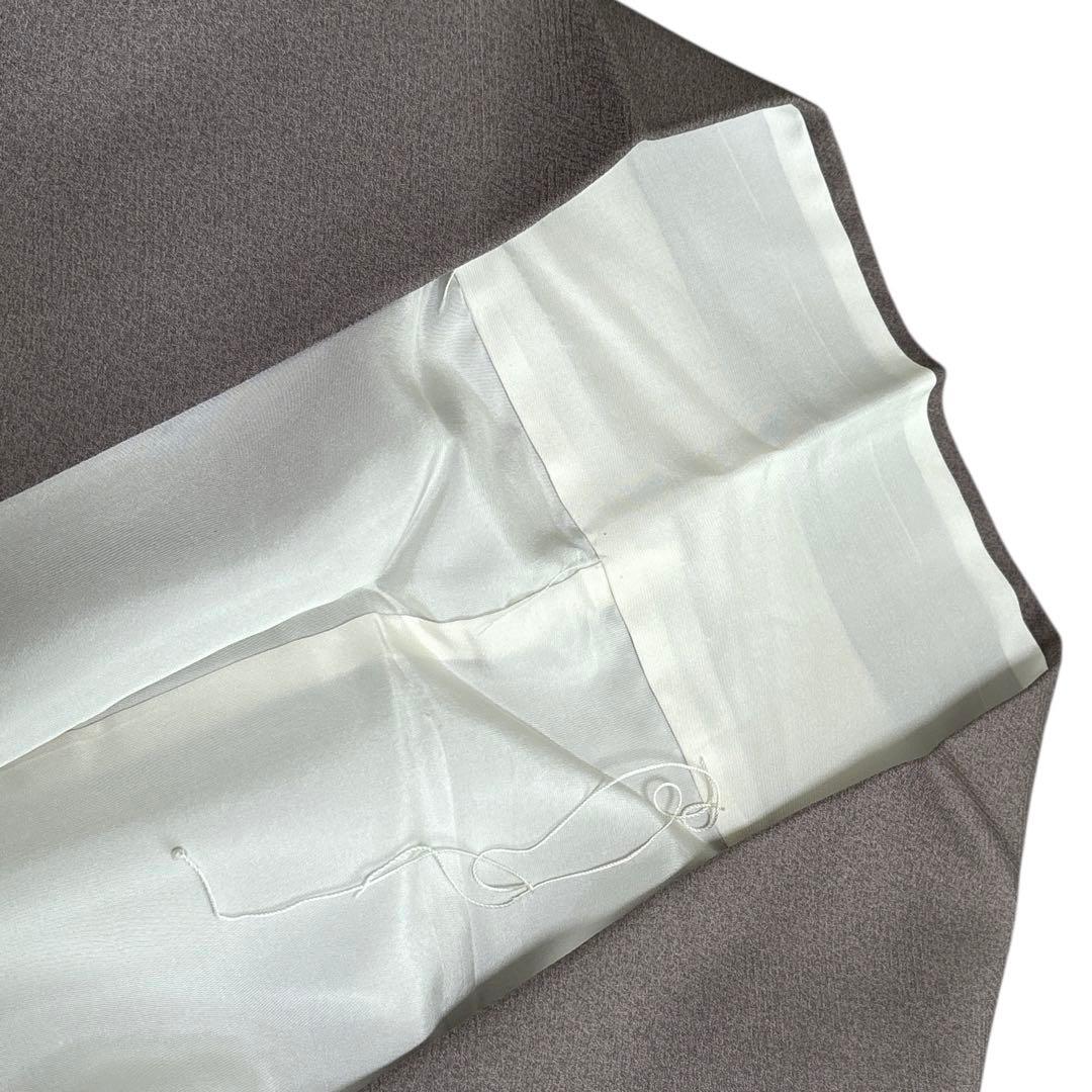 A167愛華 着物 訪問着　袷　刺繍　茶色　暈し　正絹　美品フォーマル