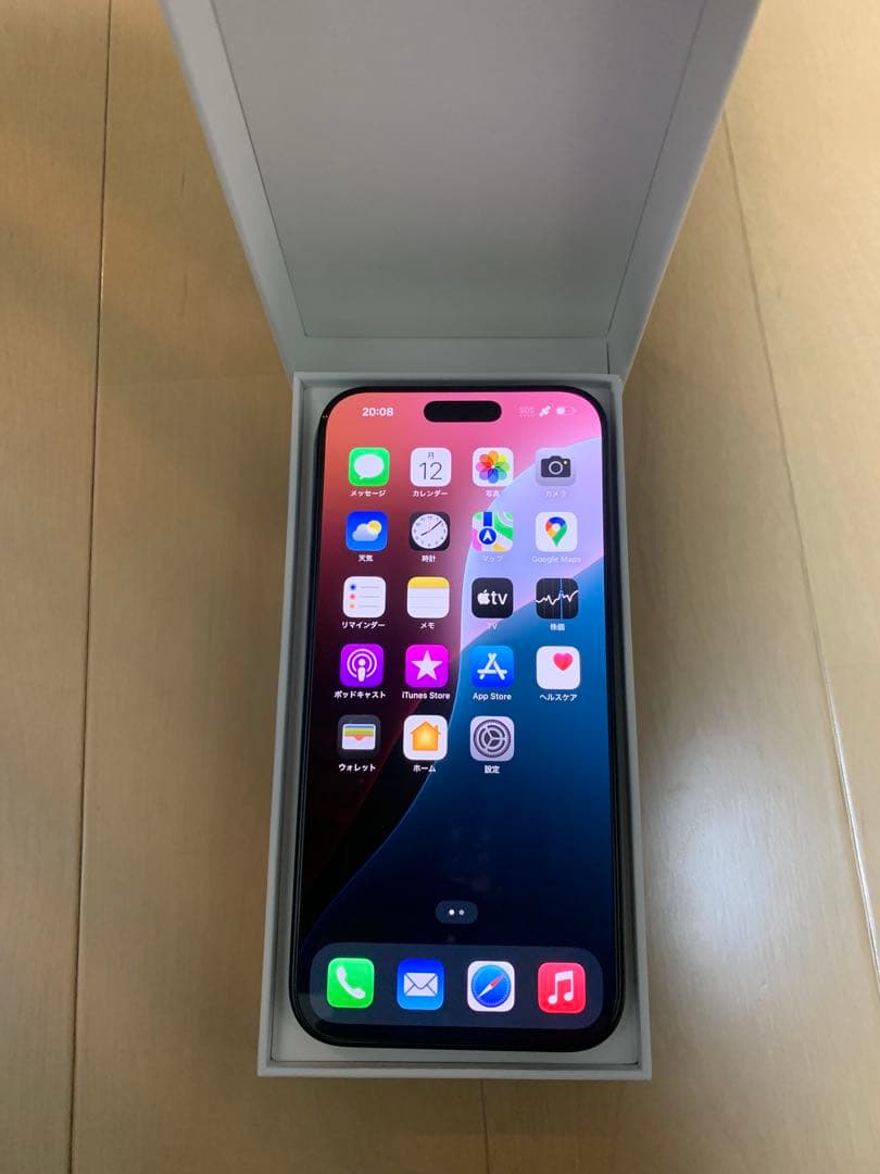 iPhone 16pro max スペースブラック 100%