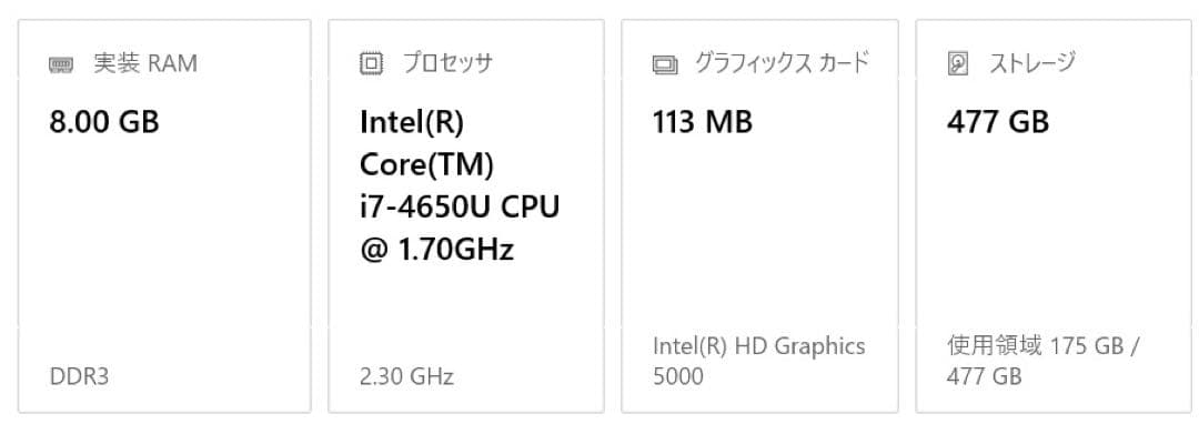 Windowsノート本体 surface pro3 RAM 8GB SSD 512GB