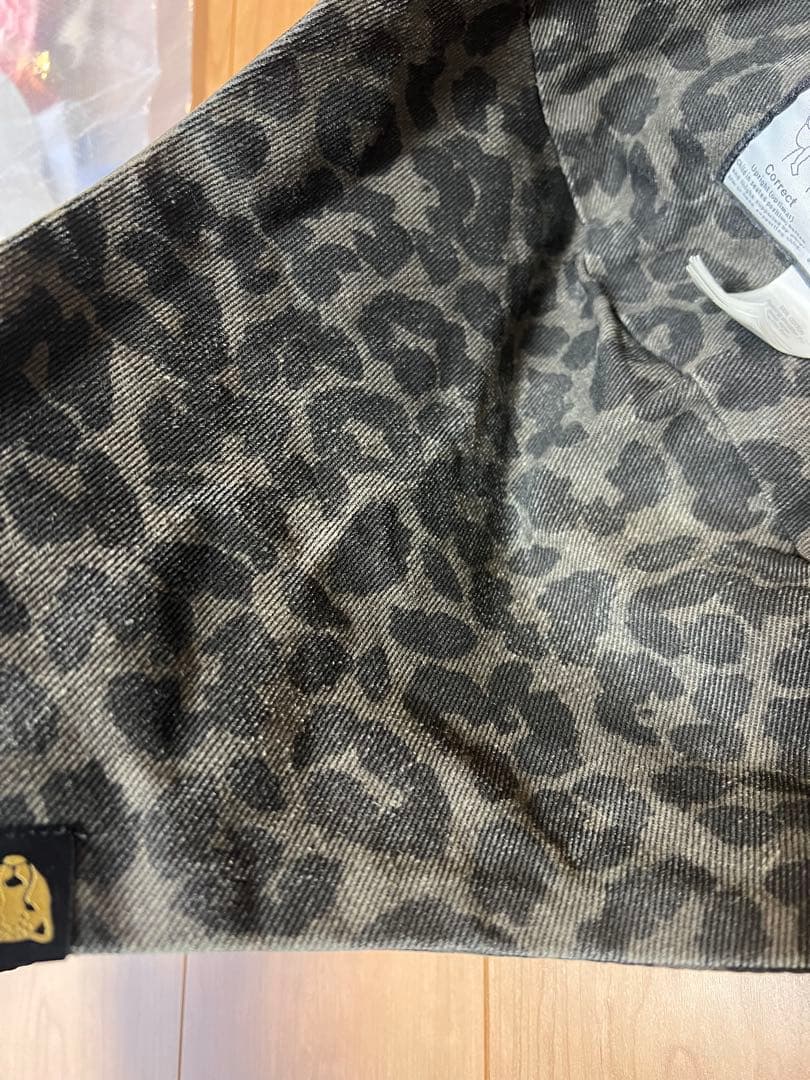 ワイルドライド　ヒップシート　グレーレオパード