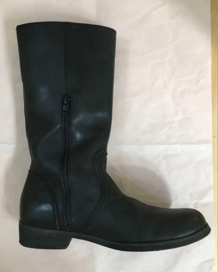 アニエスベー　ブラックレザーブーツ サイズ40