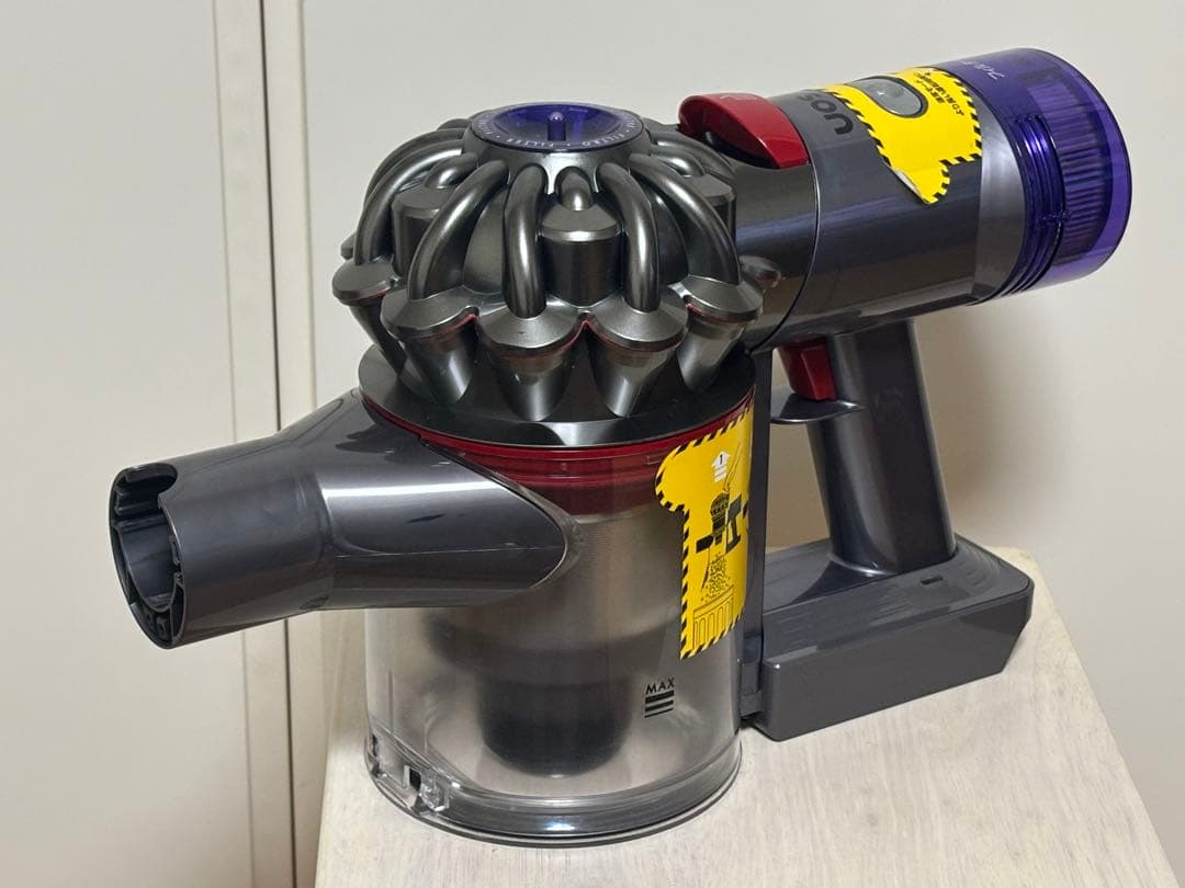 【美品】ダイソン SV10K マキタ18Vバッテリー仕様 ノズル3個付