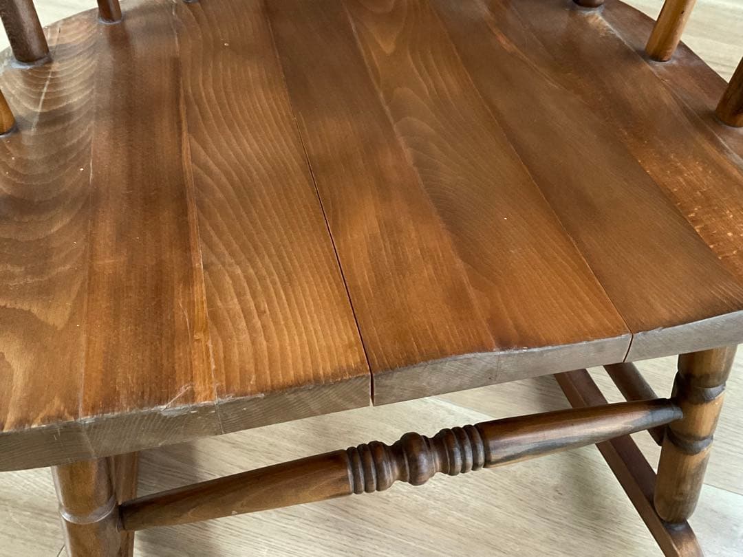 ロッキングチェア　アームチェア　揺り椅子　古家具　アンティーク家具