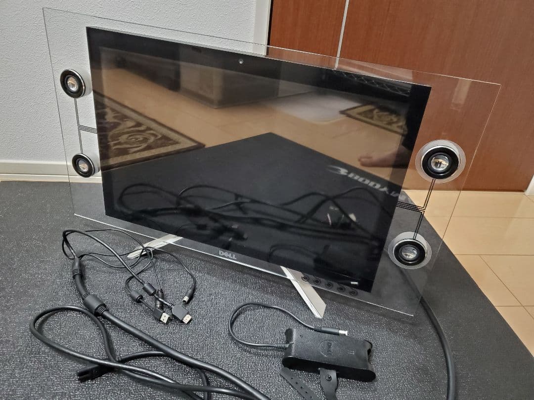★レア　2008年製　DELL　Crystal LCDディスプレイ　ガラス製