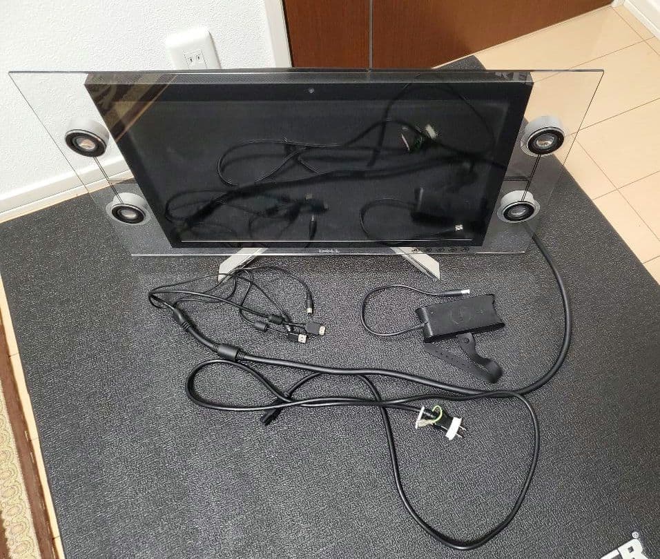 ★レア　2008年製　DELL　Crystal LCDディスプレイ　ガラス製