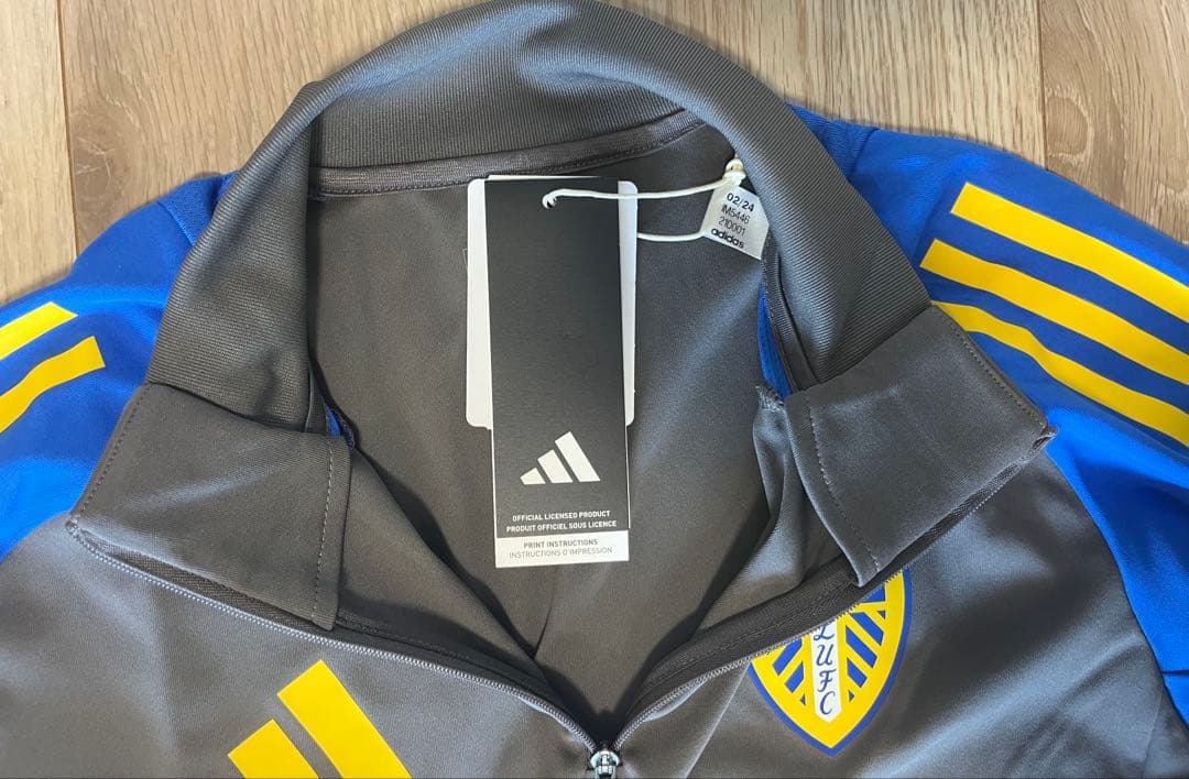 adidas リーズ　トレーニングトップ　ドリルトップ　M 田中碧　サッカー