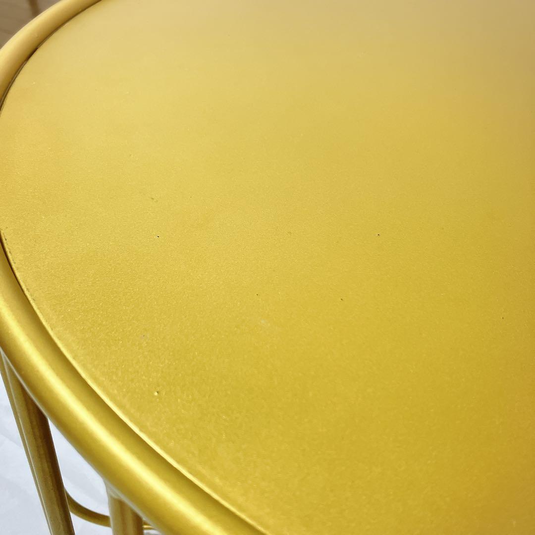 オシャレなコーヒーテーブル♡欧州♡ゴールド♡かぼちゃ型♡ステンレス・スチール