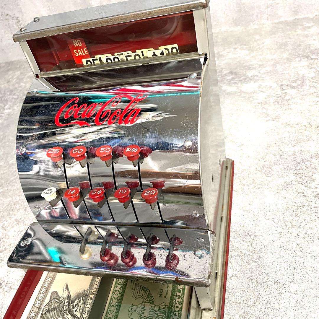 【激渋 50s vintage Coca-Cola トイ レジスター 美品】