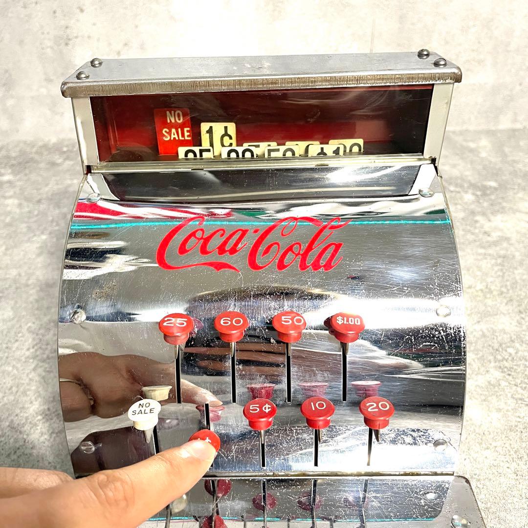 【激渋 50s vintage Coca-Cola トイ レジスター 美品】