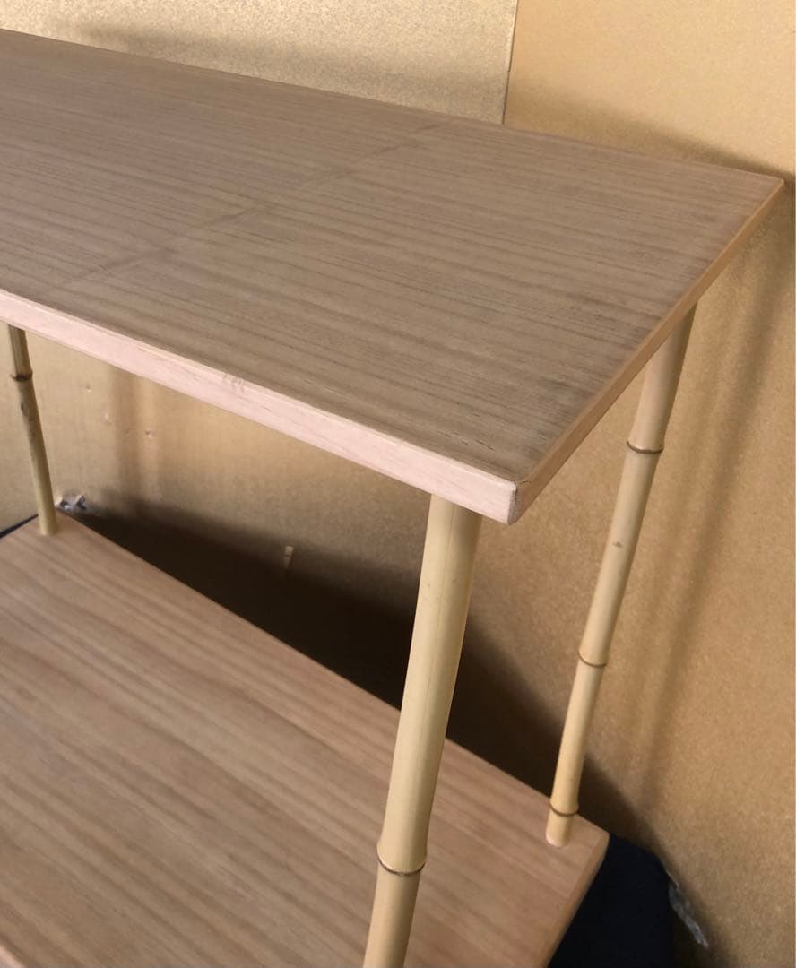 《R》茶道具 桐木地 竹台子 組立式 元箱　260116き4