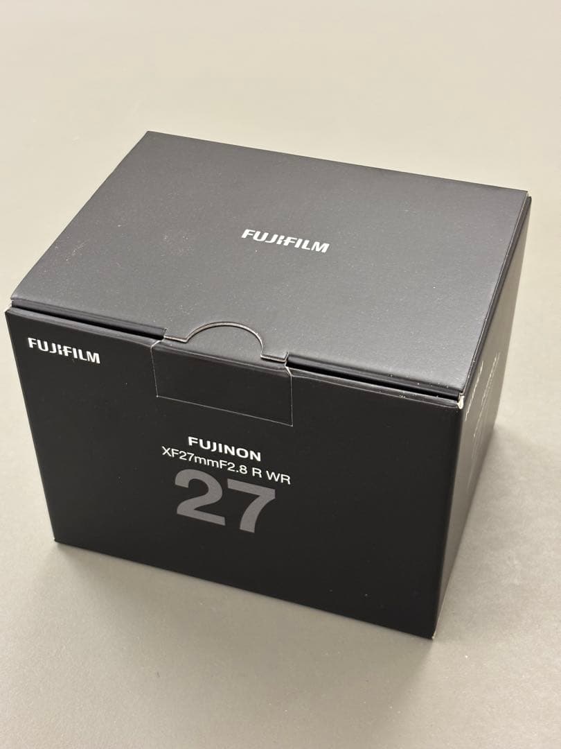 ほぼ新品　XF 27mm f2.8 R WR