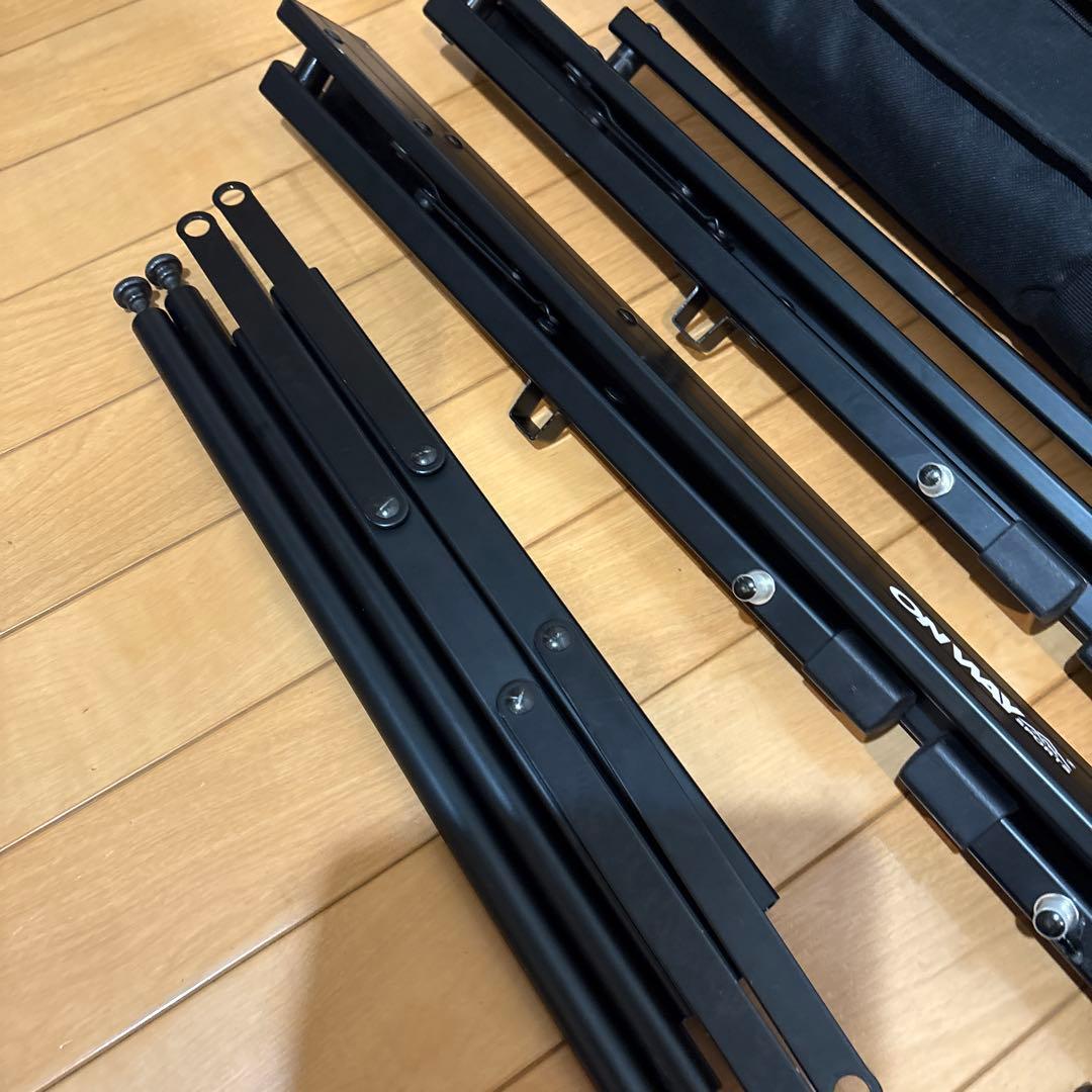 《美品》ONWAY アウトドアigtテーブル 折りたたみ式