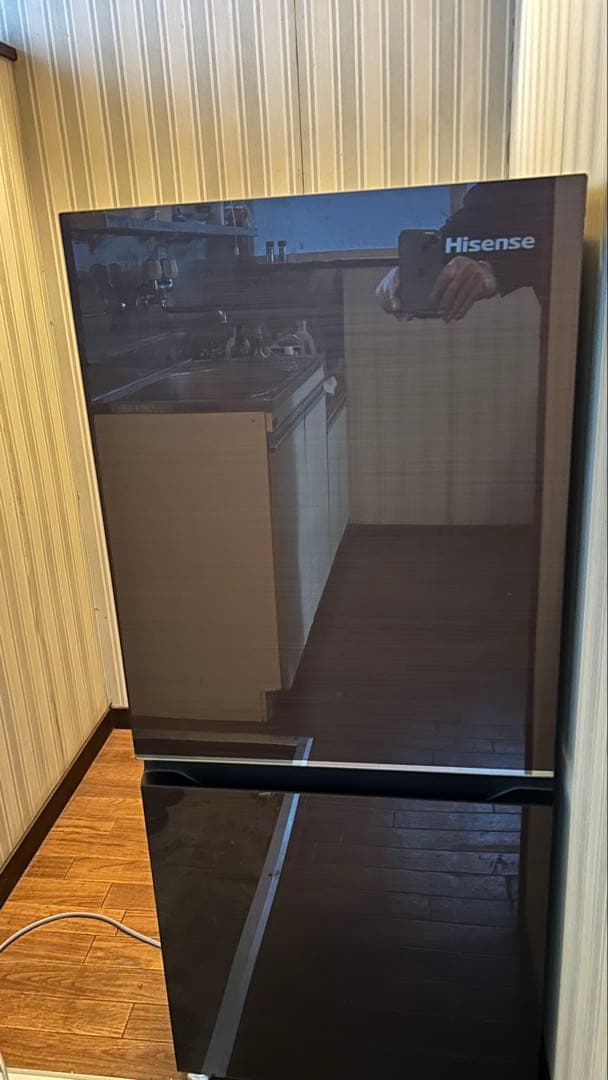 【送料込・美品】2023年製 Hisense冷蔵庫｜引越し早期売却・値段相談可