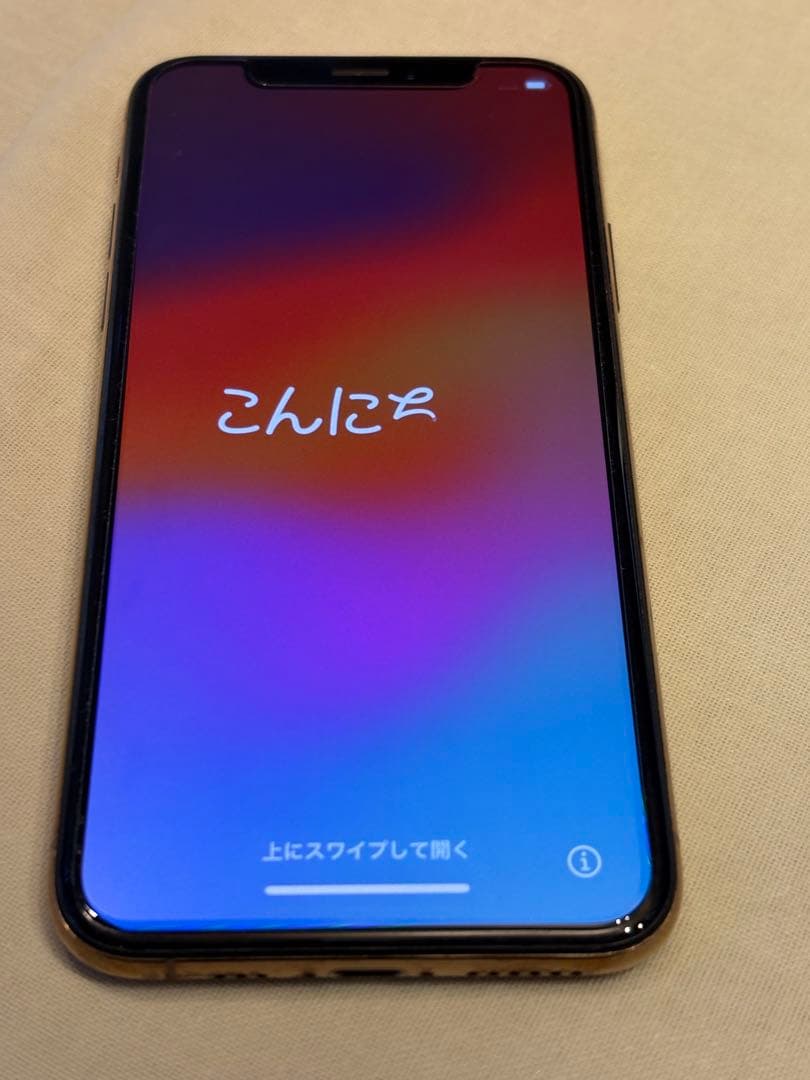 Apple iPhone XS 64GB 本体　バッテリー83% SIMフリー