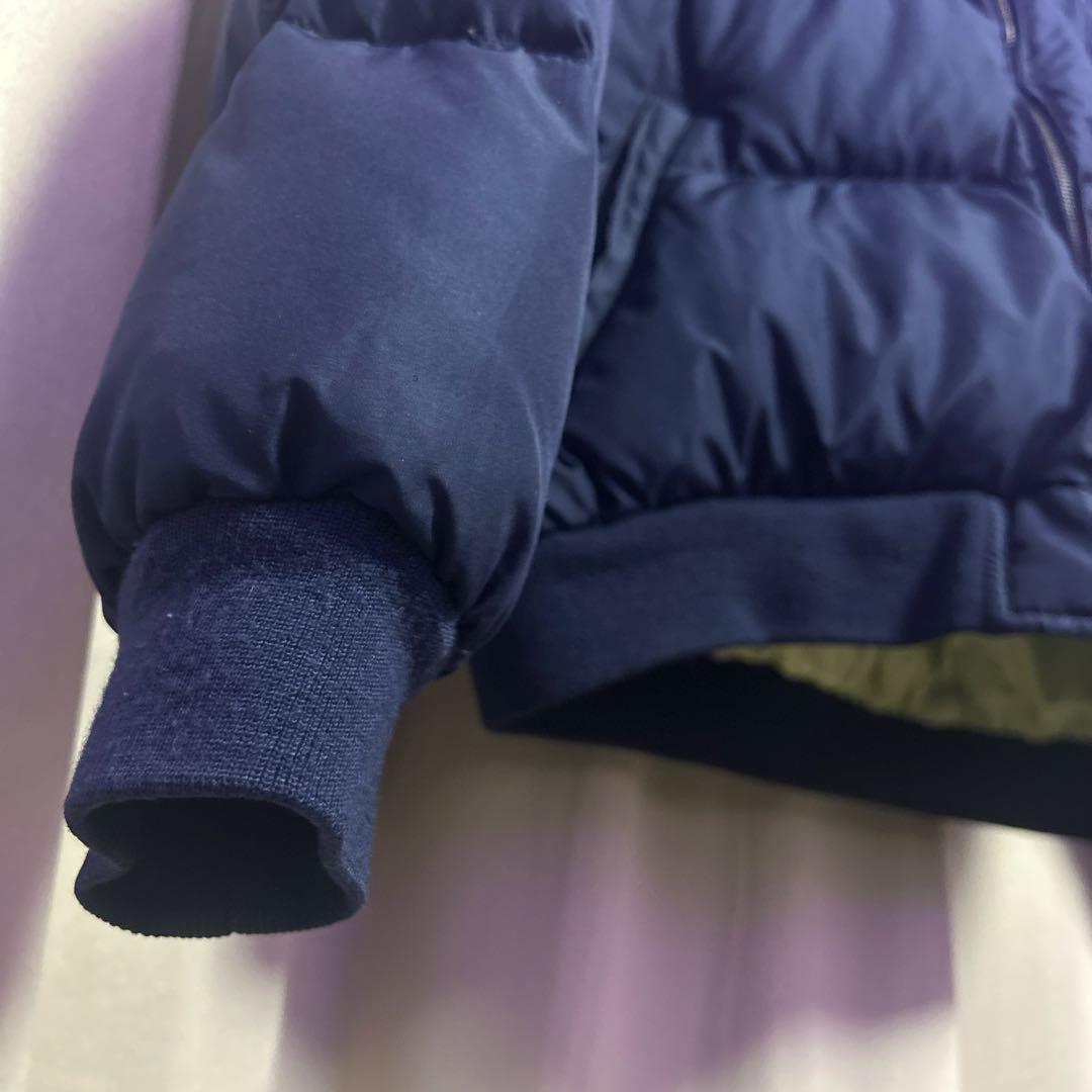 90s ラルフローレン　ダウンジャケット　ネイビー