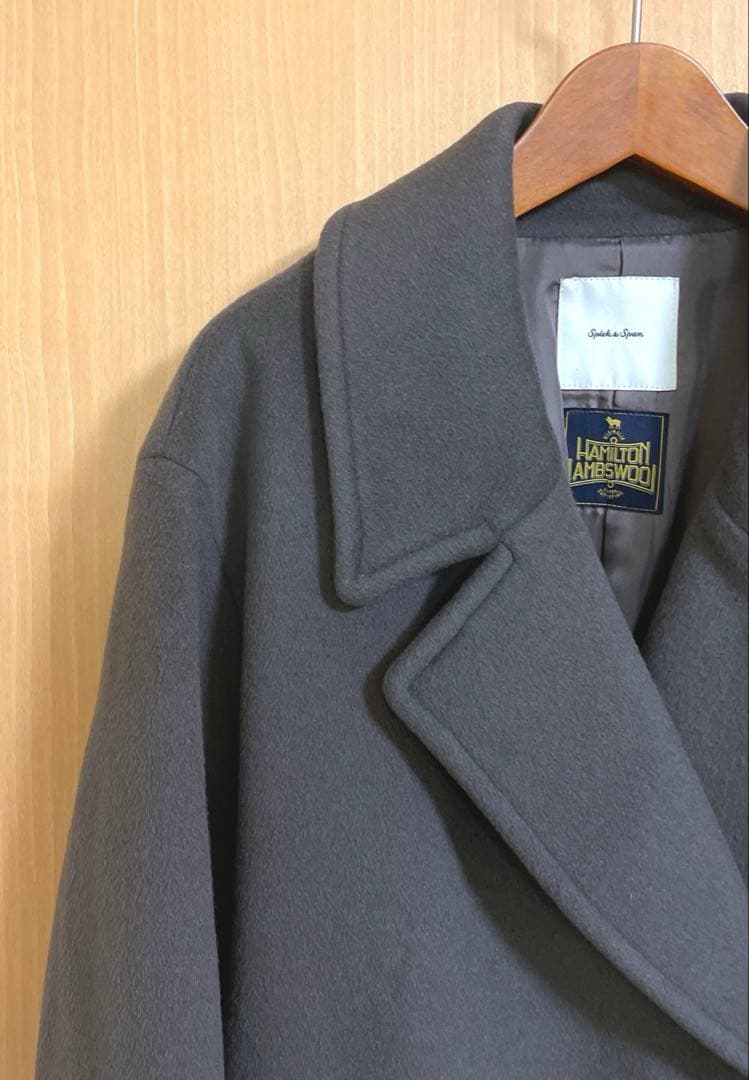 ☆HARU☆スピックアンドスパン ピーコートテーラードショートコート