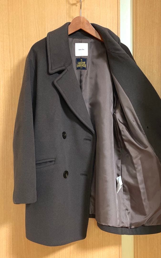 ☆HARU☆スピックアンドスパン ピーコートテーラードショートコート