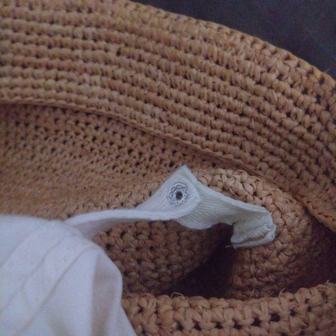 ヘレンカミンスキー　ストロー トートバッグ ベージュ