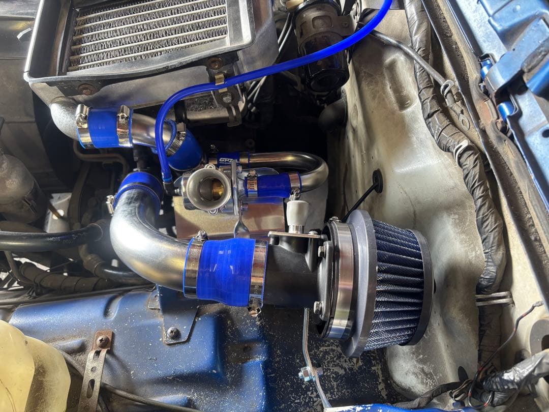 【超ド迫力美品】ジムニーJA11 BLITZサクションインテークシステム！ポン付