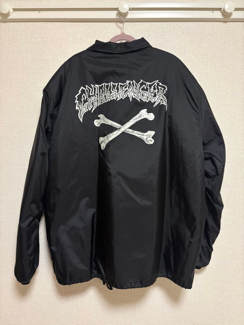challengerクロスボーン コーチジャケット ボア付き XL