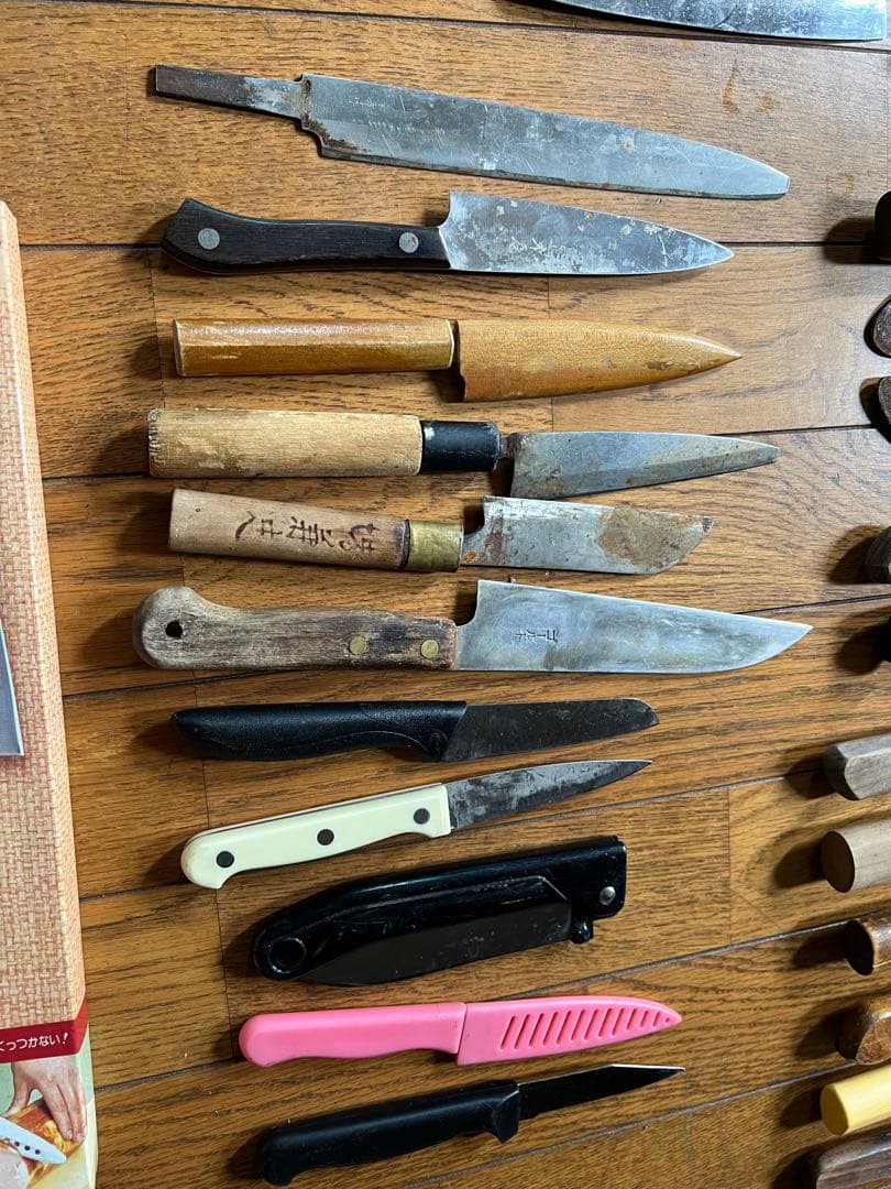 多様なキッチンナイフセット 50点