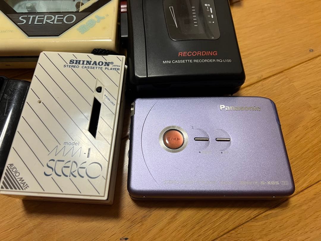ジャンク品 SONY AIWA Panasonic カセットレコーダなど 9個