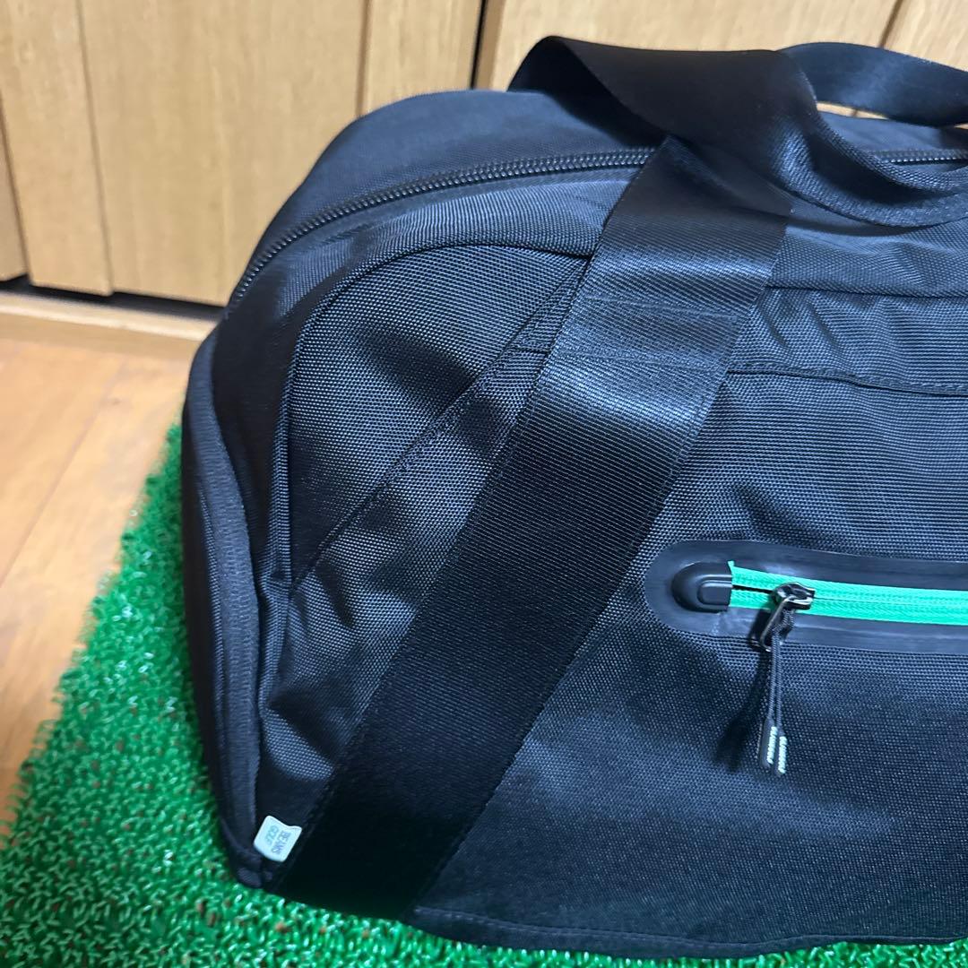 【美品】BEAMS GOLF ボストンバッグ シューズケース付き ブラック
