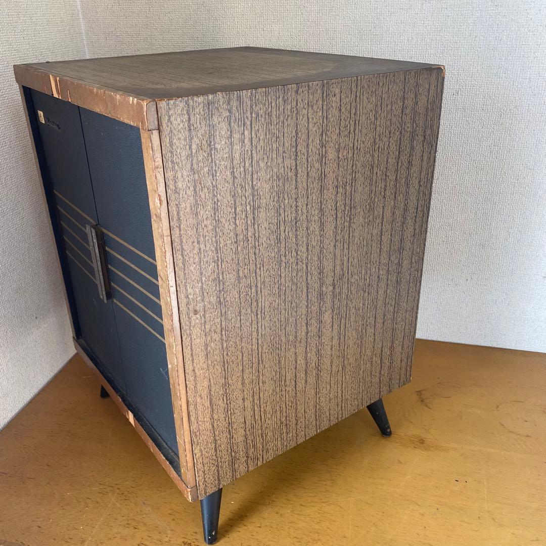 長期自宅保管 Victor レコードラック 収納ボックス 昭和レトロ ビンテージ