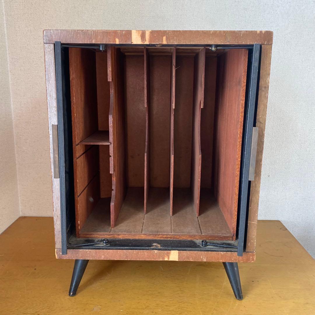 長期自宅保管 Victor レコードラック 収納ボックス 昭和レトロ ビンテージ